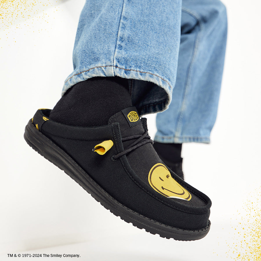 Wally Slip SMILEYWORLD – Smiley Black/Yellow - Image 3