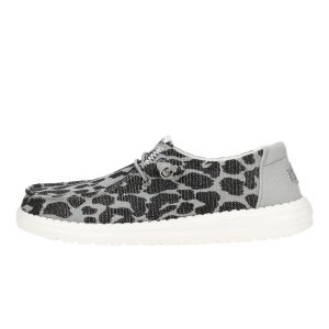 Wendy Leopard Sparkle  – Black/Grey