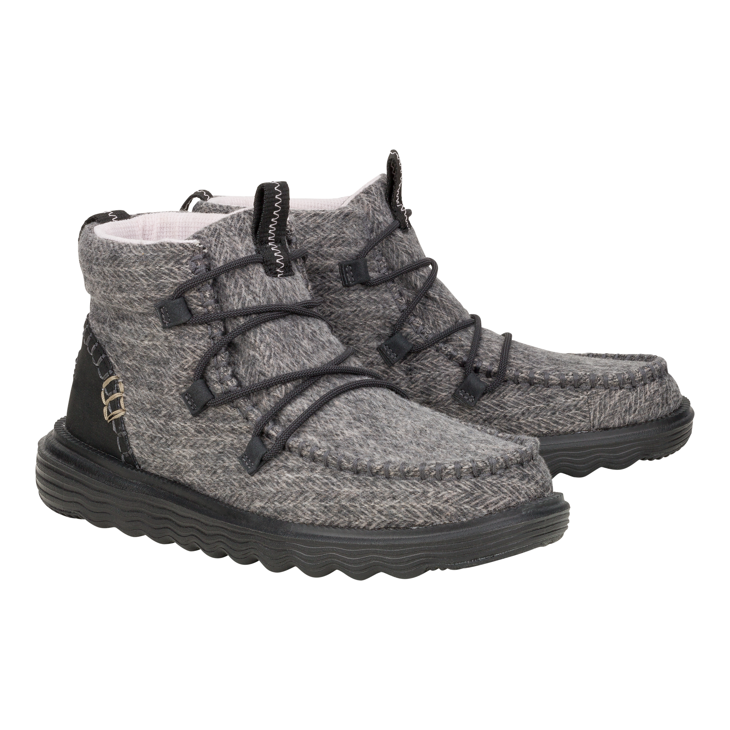 Reyes Heathered – Black - Image 2