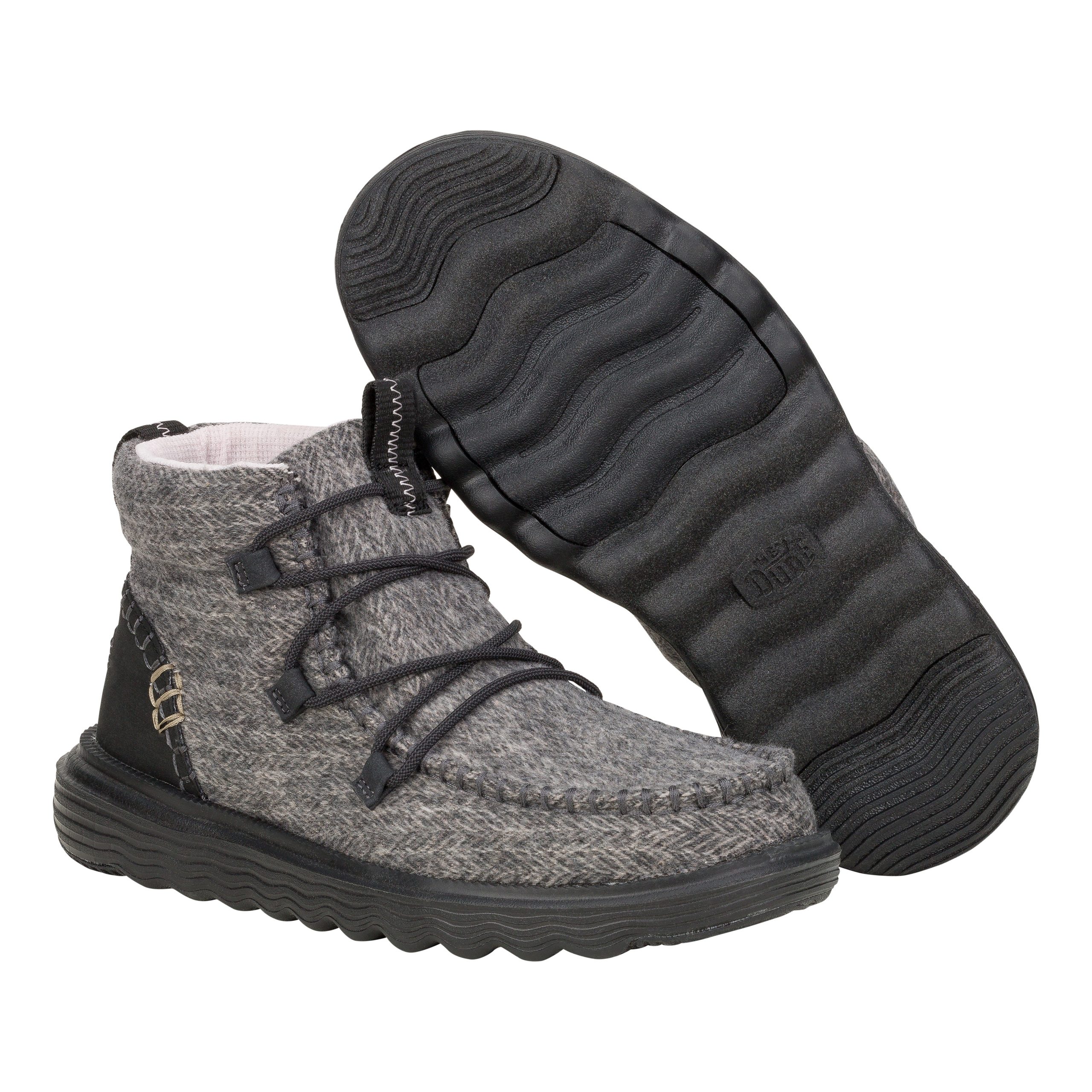 Reyes Heathered – Black - Image 3