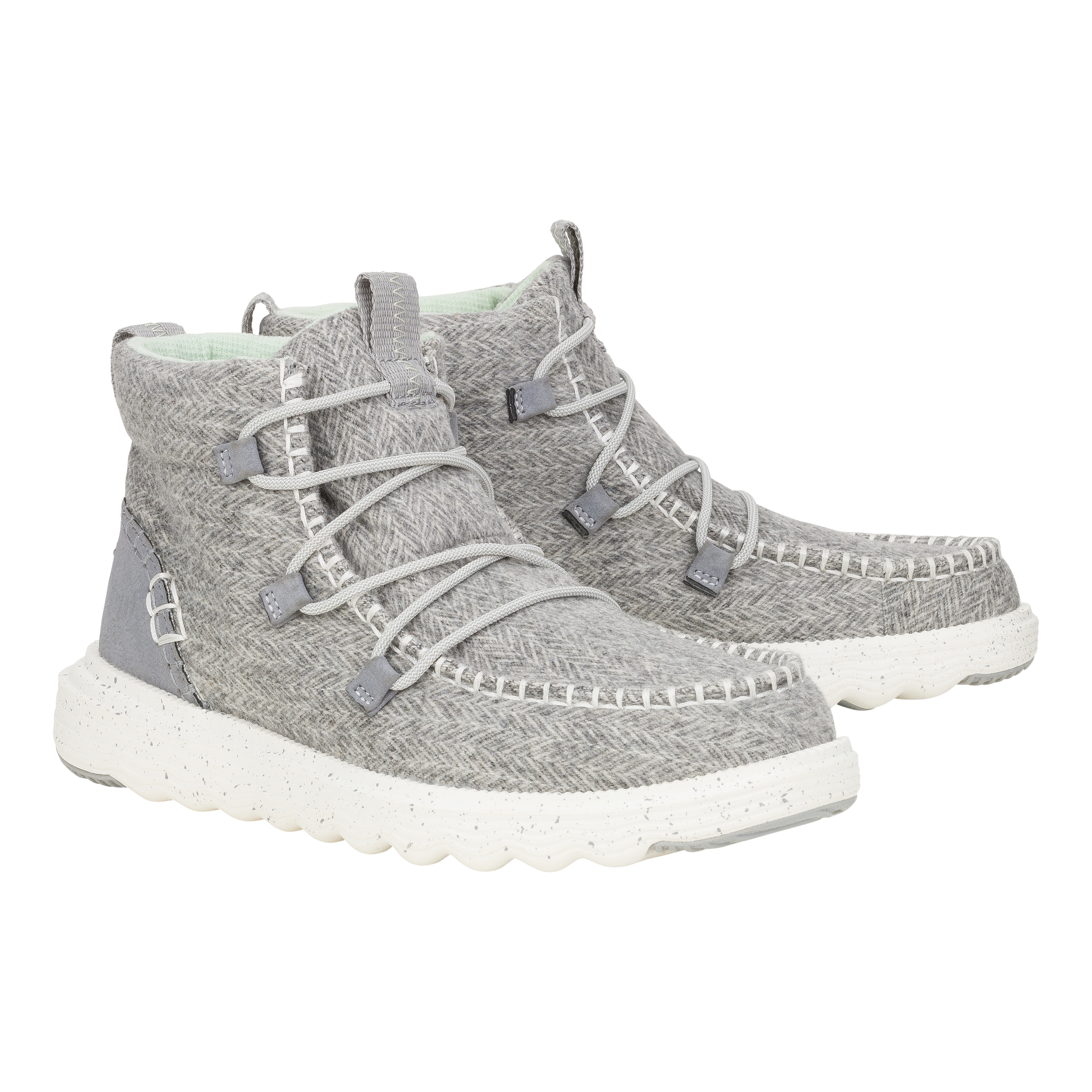 Reyes Heathered – Grey - Image 2