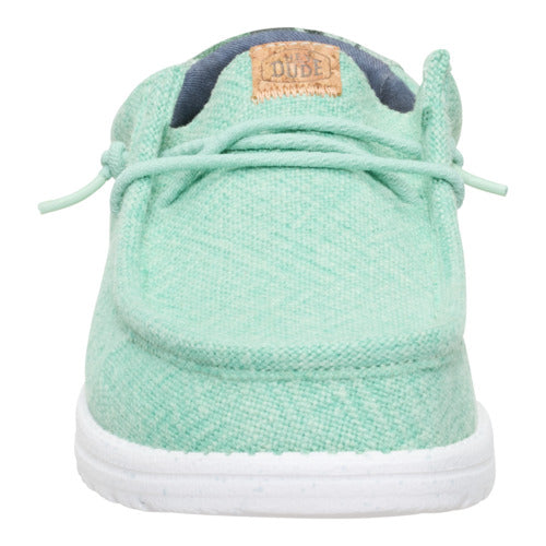 Wally Palm Jute – Dawn Blue/Celadon Green - Image 4