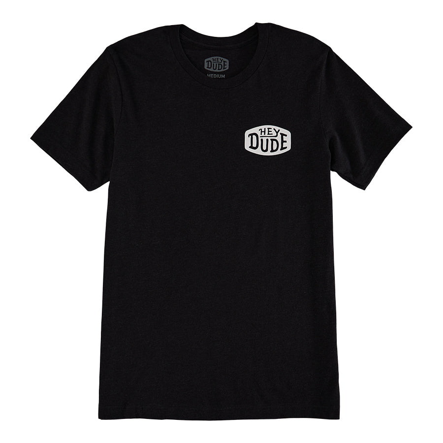 HEYDUDE Buckle Tee – Black