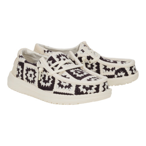 Wendy Youth Cottage Crochet – Black/Multi - Image 2