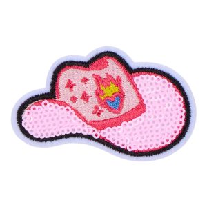 Pink Cowboy Hat Patch – Cowboy Hat Pink/Multi