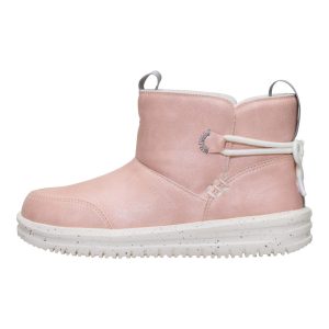Camden Bow Boot Youth Cozy – Sparkle Pink