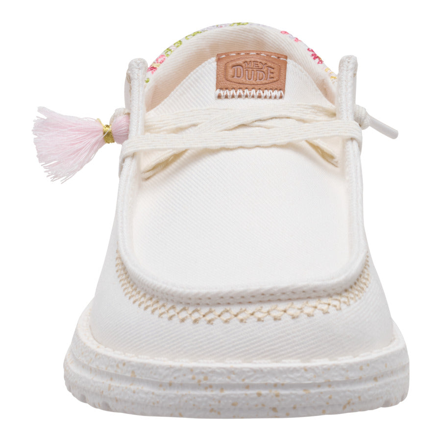 Wendy Funk Embroidered Floral – Ivory/Multi - Image 4