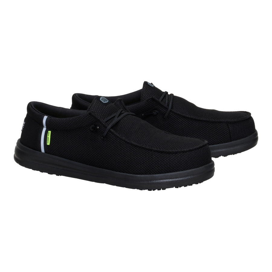 Wally Work Comp Toe – Black/Black - Image 3