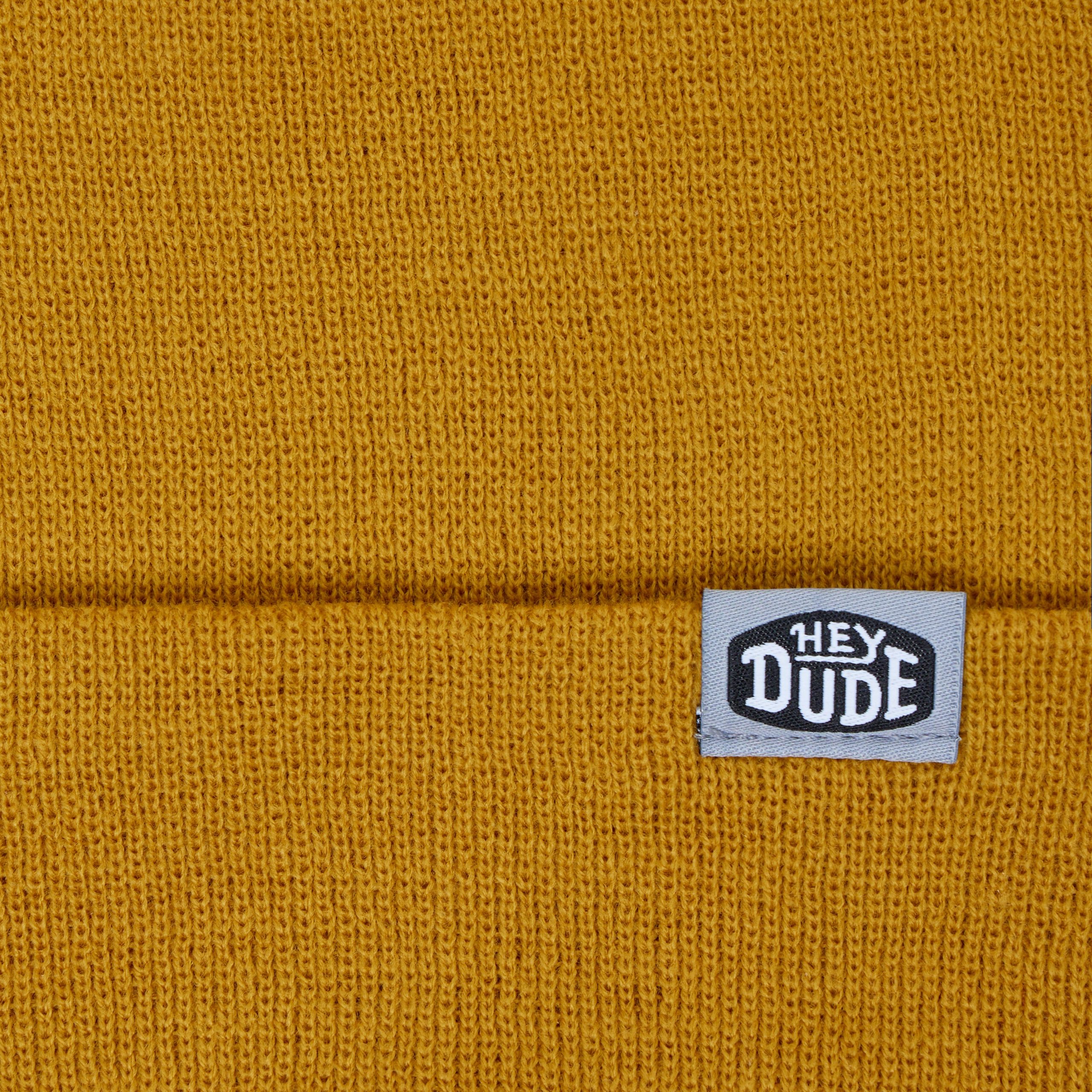 HEYDUDE Cuff Beanie – Camel - Image 2