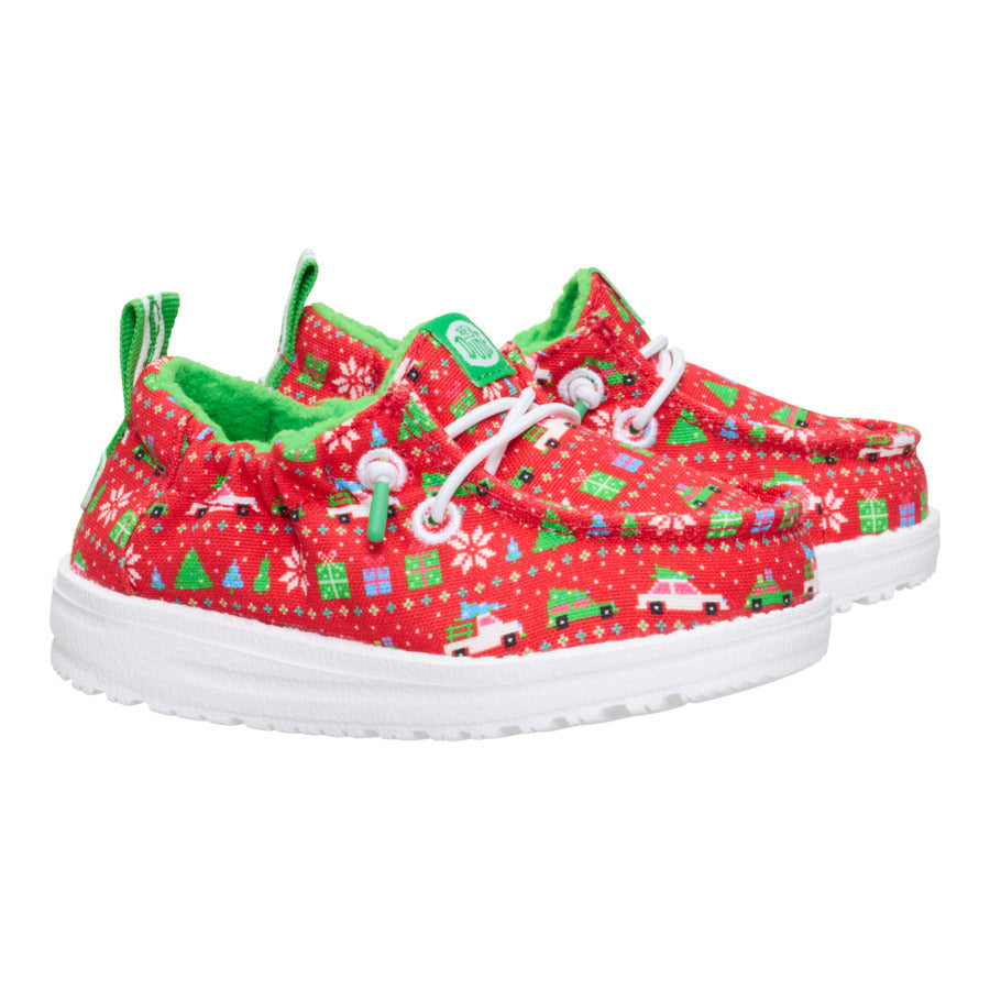 Lildude Holiday Sweater – Red/Green - Image 2