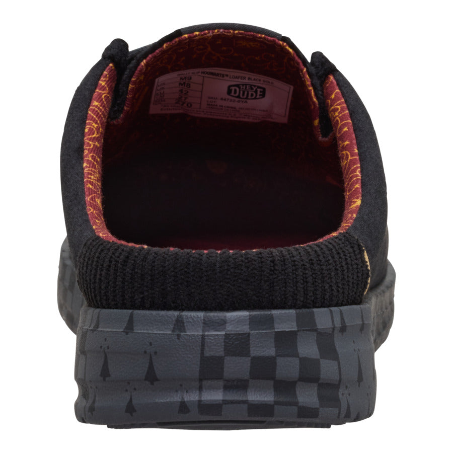 Wally Slip Hogwarts Loafer – Black/Gold - Image 5