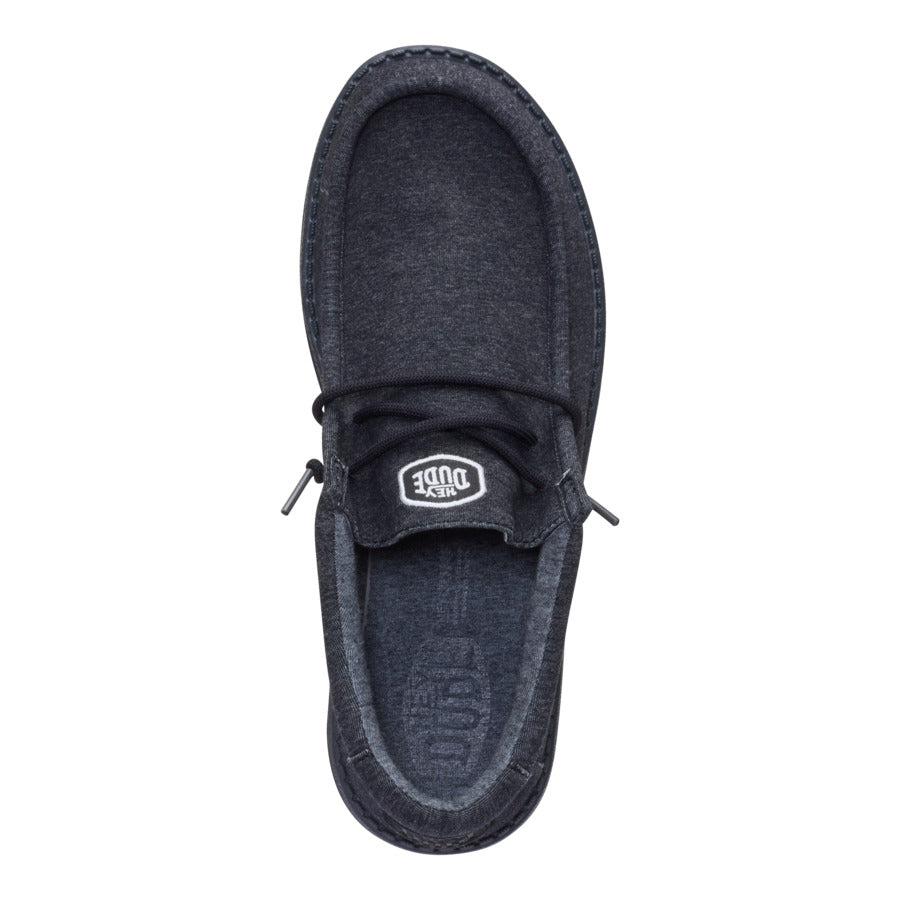 Wally Stretch Jersey Wide – Black/Black - Image 6