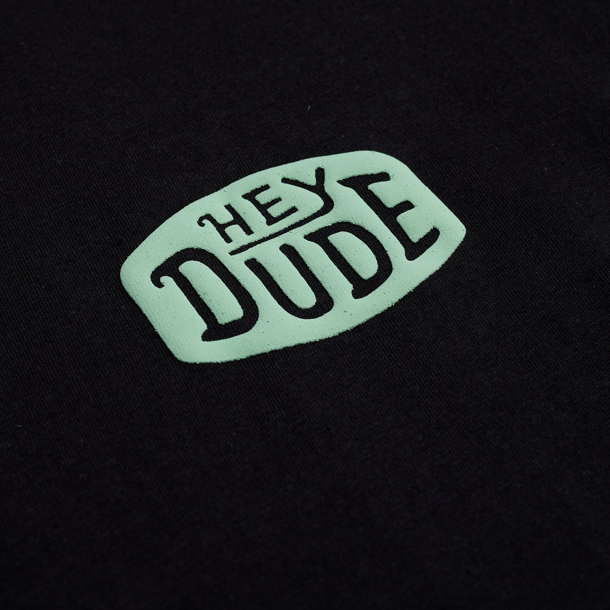 Duuuuuude Tee – Black/Mint - Image 2